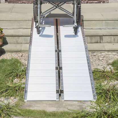 Picture of 10' Folding Wheelchair Threshold Ramp