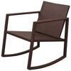 Picture of Outdoor Rocking Chair and Table Set - Brown