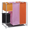 Picture of 3-Section Laundry Sorter Hamper with a Washing Bin