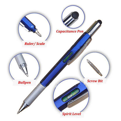 Picture of 6 in 1 Stylus Pen MultiTool