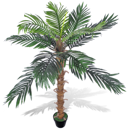 Picture of Artificial Plant Coconut Palm Tree with Pot 55"