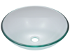 Picture of Bathroom Glass Sink Classic Bowl-Shaped Vessel