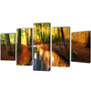 Picture of Canvas Wall Print Set Forest 79" x 39"