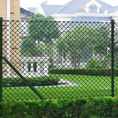 Picture of Chain Fence 4' 1" x 49' 2" Green with Posts & All Hardware