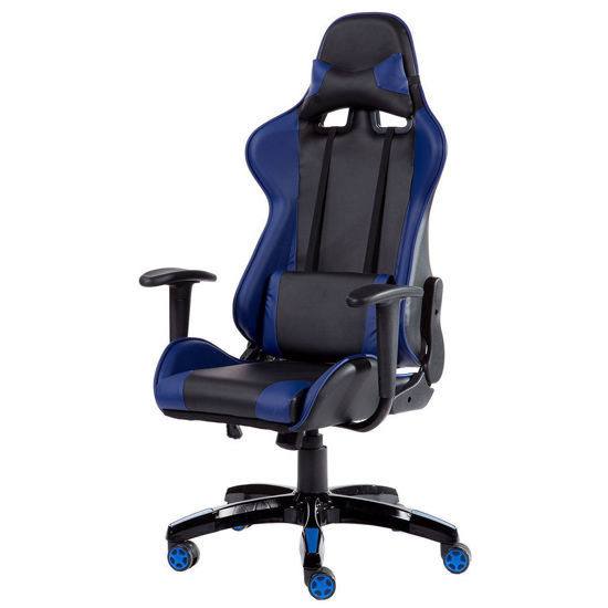 Picture of Desk Office Chair - Black and Blue