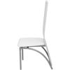 Picture of Dining Chairs 2 pcs Artificial Leather White