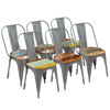 Picture of Dining Chairs 6 pcs Solid Reclaimed Wood 18.5"x20.5"x35"