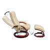 Picture of Electric TV Recliner Massage Chair Cream-white