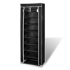 Picture of Fabric Shoe Cabinet with Cover 22" - Black