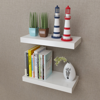 Picture of Floating Book Shelves - 2 pc White