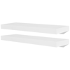 Picture of Floating Wall Shelves - White 2 pcs