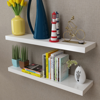 Picture of Floating Wall Shelves 2 pcs - White