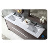 Picture of Fresca Allier 72" Gray Oak Modern Double Sink Bathroom Vanity w/ Mirror