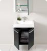 Picture of Fresca Alto 23" Black Modern Bathroom Vanity with Medicine Cabinet