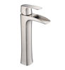 Picture of Fresca Fortore Single Hole Vessel Mount Bathroom Vanity Faucet - Brushed Nickel