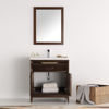 Picture of Fresca Cambridge 30" Antique Coffee Traditional Bathroom Vanity w/ Mirror