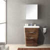 Picture of Fresca Milano 32" Modern Bathroom Vanity in a Rosewood Finish with Medicine Cabinet and Faucet
