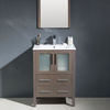 Picture of Fresca Torino 24" Gray Oak Modern Bathroom Vanity with Integrated Sink