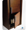 Picture of Fresca Wenge Brown Bathroom Linen Side Cabinet w/ 2 Doors