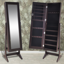 Picture of Jewelry Cabinet with Mirror Free Standing - Brown