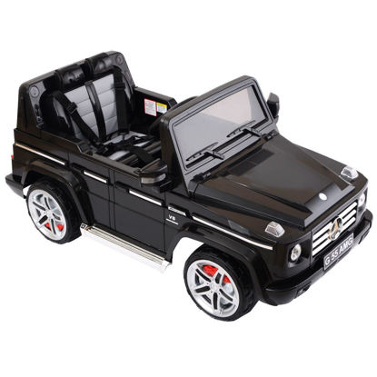 Picture of Kids Baby Ride On Toy Car Truck Licensed Mercedes Benz G55 12V Electric RC with Remote Control