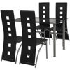 Picture of Kitchen Dining Set 5pc - Black