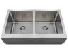 Picture of Kitchen Double Equal Bowl Apron Sink