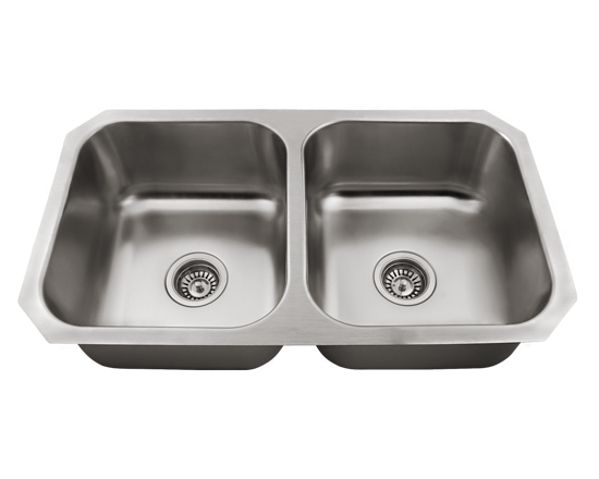 Picture of Kitchen Sink Double Bowl Stainless Steel