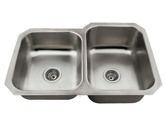 Picture of Kitchen Sink Offset Stainless Steel