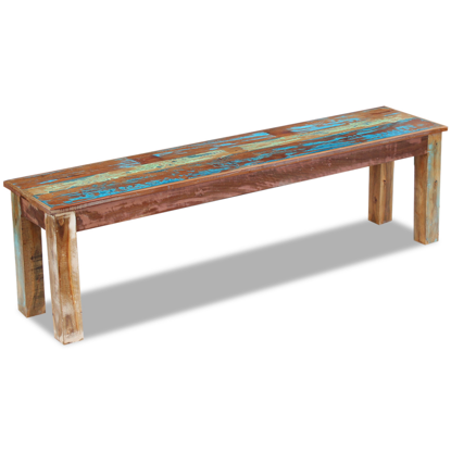 Picture of Living Room Bench Solid 63" - Reclaimed Wood