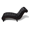 Picture of Living Room Chaise Lounge Button Tufted Artificial Leather - Brown