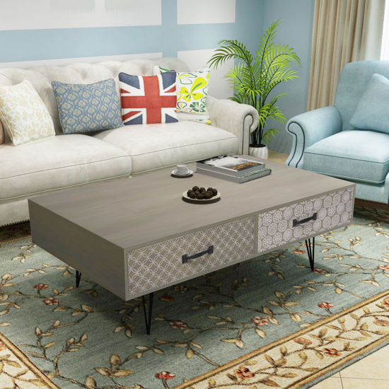 Picture of Living Room Coffee Table 39.4"- Gray