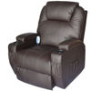 Picture of Living Room Massage Chair Recliner - Brown