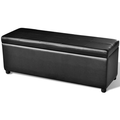 Picture of Storage Bench - Black