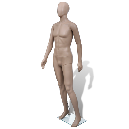 Picture of Male Full Body Mannequin Round Head Window Display