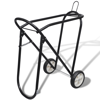 Picture of Metal Foldable Saddle Rack with Wheels