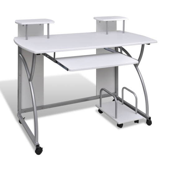 Picture of Office Computer Desk - White