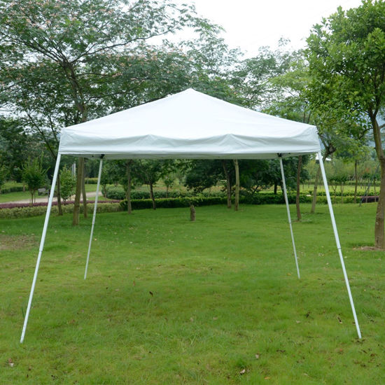 Picture of Outdoor 10' x 10' Easy Pop-Up Tent - White