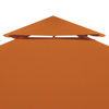 Picture of Outdoor 10' x 10' Waterproof Gazebo Cover Canopy - Terracotta