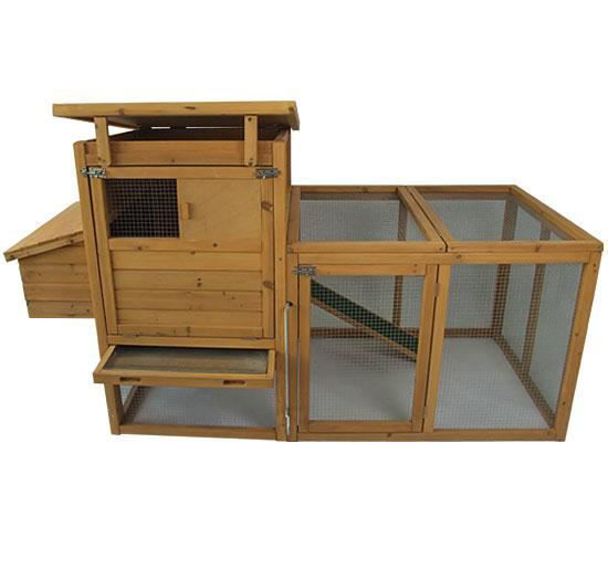 Picture of Outdoor 75" Chicken Coop with Run
