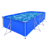 Picture of Outdoor Above Ground Swimming Pool Steel Rectangular 12' 11" x 6' 10" x 2' 7"