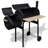 Picture of Outdoor BBQ Charcoal Offset Smoker