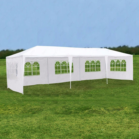 Picture of Outdoor Canopy Tent Heavy Duty Gazebo 10' x 30'