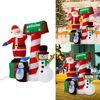 Picture of Outdoor Christmas Inflatable Santa Claus Snowman - 5Ft