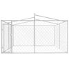 Picture of Outdoor Dog Kennel with Roof 13x13