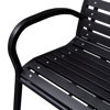 Picture of Outdoor Patio Bench with Steel Frame