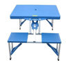 Picture of Outdoor Portable Picnic Table with Seats