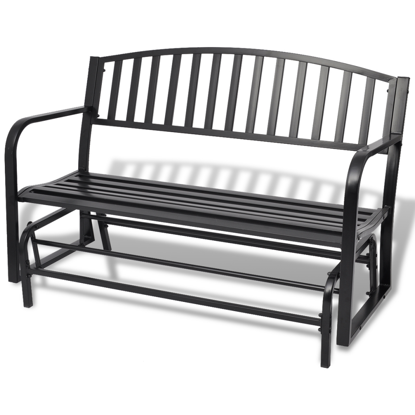 Picture of Outdoor Swing Bench - Black