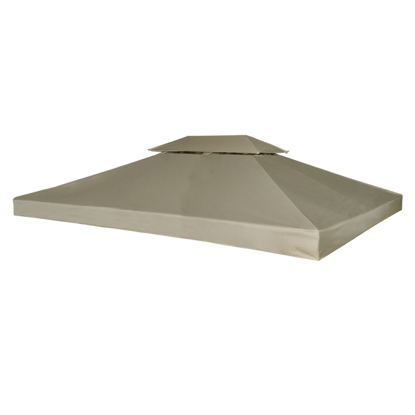 Picture of Outdoor Waterproof 10' x 13' Gazebo Cover Canopy - Beige