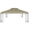Picture of Outdoor Waterproof 10' x 13' Gazebo Cover Canopy - Beige